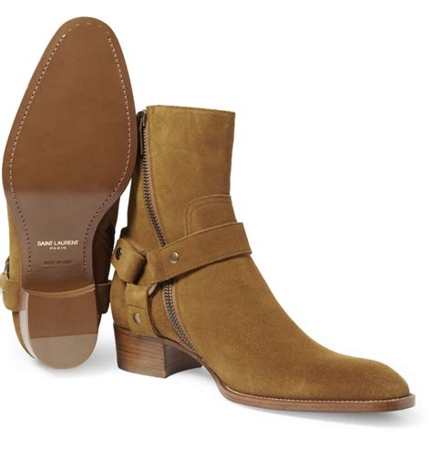 yves saint laurent boots men 12|saint laurent men's boots sale.